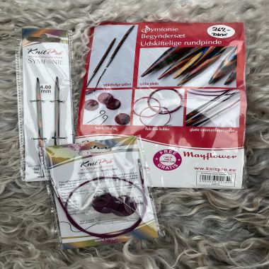 KnitPro: Udskiftelige rundpinde.