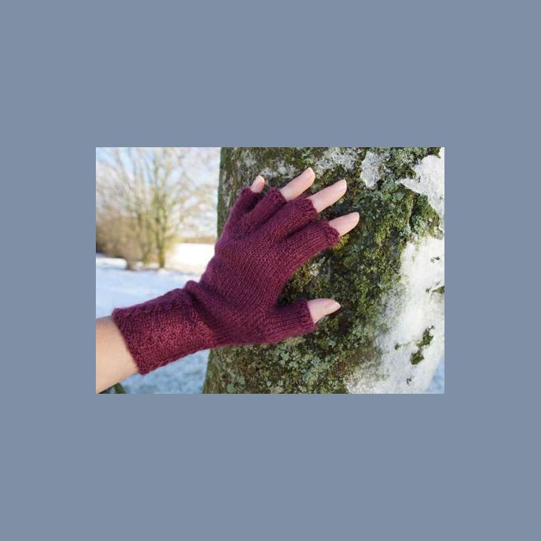 Garnpakke: Halvfingerhandsker