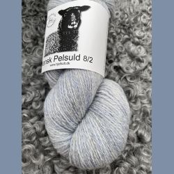 Dansk Pelsuld 8/2 (den tynde): 100 g