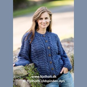 Opskrift: CARDIGAN MED SNONINGER