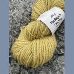 Hyrdegarn, plantefarvet