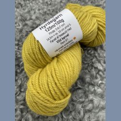 Hyrdegarn, plantefarvet