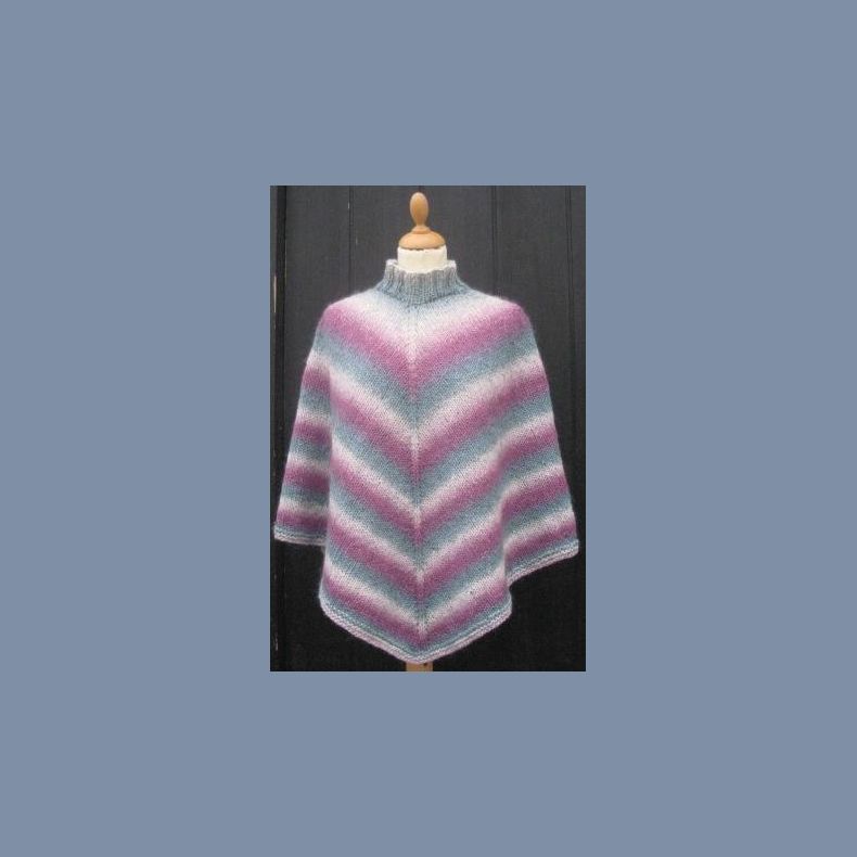 Opskrift: Poncho med ribkrave