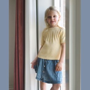Garnpakke+opskrift: SUNDAY TEE JUNIOR