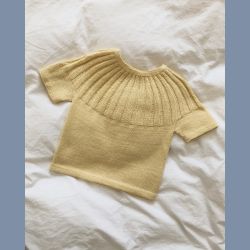 Garnpakke+opskrift: SUNDAY TEE JUNIOR