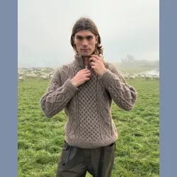 Garnpakke: Dagmar Zipper Sweater Man