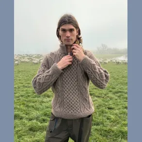 Garnpakke: Dagmar Zipper Sweater Man