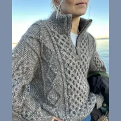 Garnpakke: Dagmar Zipper Sweater