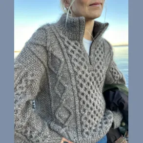 Garnpakke: Dagmar Zipper Sweater