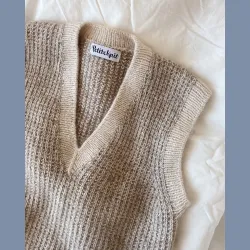 Opskrift: FRIDAY SLIPOVER V-NECK