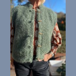 GARNPAKKE: Cocoon vest