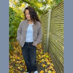 GARNPAKKE: Cocoon jakke