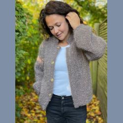 GARNPAKKE: Cocoon jakke