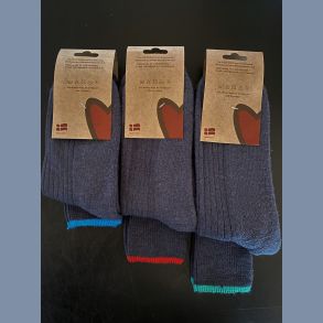 Knstrmper - Merinould - tykke