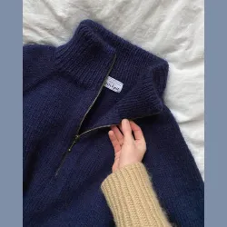  Garnpakke: Zipper Sweater - Man
