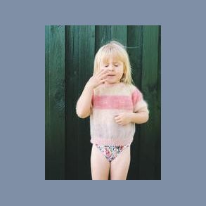 Garnpakke+opskrift: Sorbet bluse mini
