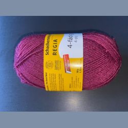 Regia 4-trd. strmpegarn, ensfarvet - 50 g