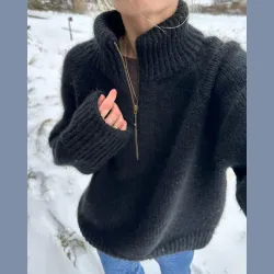 Garnpakke: Zipper Sweater