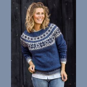 Garnpakke: Sweater med stjernebort